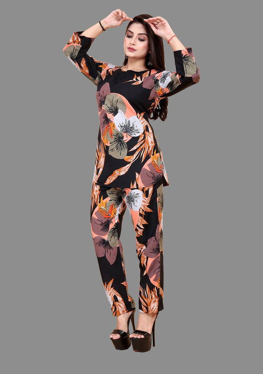 EKRIA Tropical Bloom Co - ord Set - EKRIA